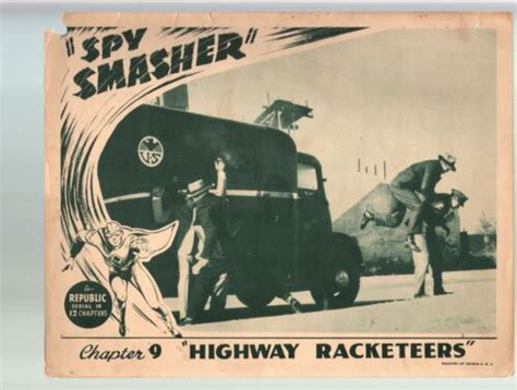 Spy Smasher Kane Richmond Marguerite Chapman 11x14 Color Lobby Card