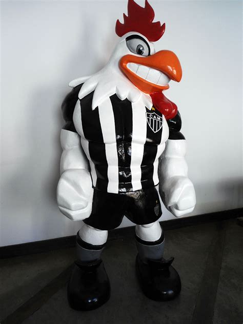 From old portuguese galo, from latin gallus. Galo Doido - Mascote Atlético MG isopor | Evando ...