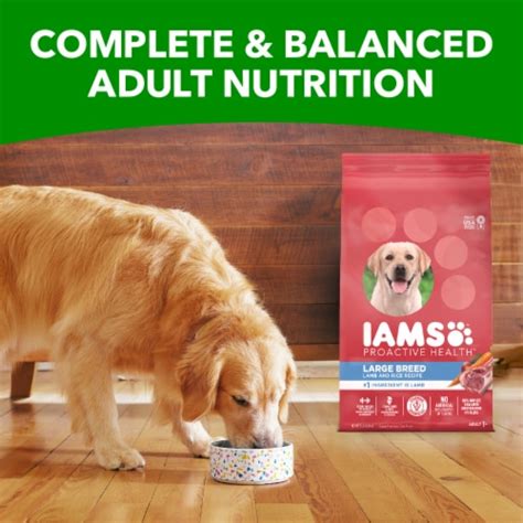 Iams Proactive Health Lamb And Rice Recipe Large Breed Adult Dry Dog Food