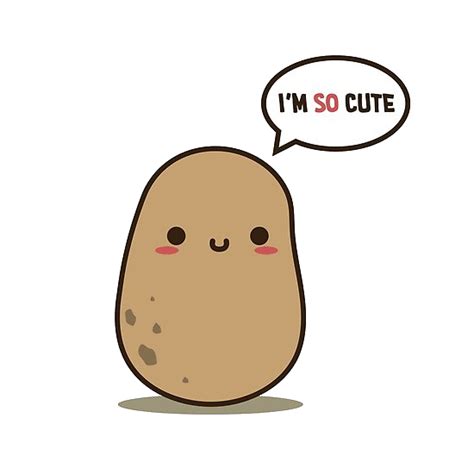 Kawaii Cute Cartoon Potato