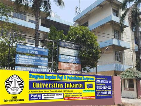 Pendaftaran Dan Biaya Kuliah Kelas Karyawan Universitas Jakarta Unija Jakarta Info Kuliah