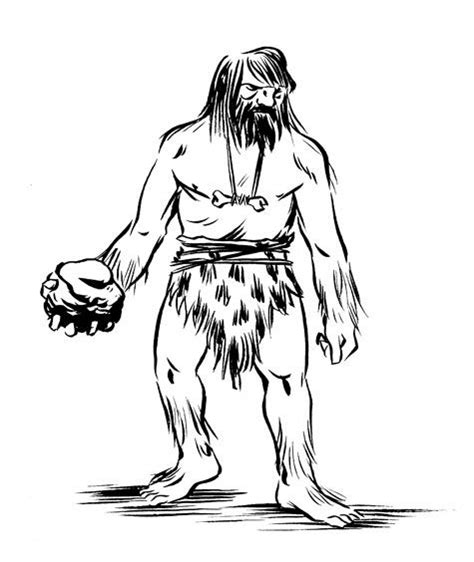 Caveman Drawing Image Drawing Skill