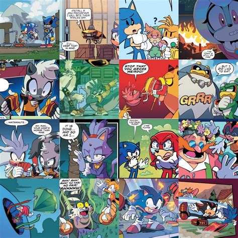 Yesterday There Was This Post About Moments From The Sonic Comics Out