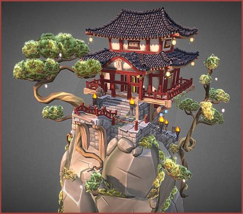 Chinese Old Place Christophe Degraeve On Artstation At