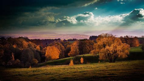 Autumn Landscape View Full Hd Desktop Wallpapers 1080p