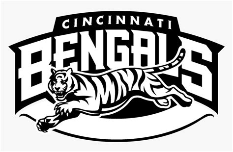 Bengals Logo Png Cincinnati Bengals Logo Black And White Transparent