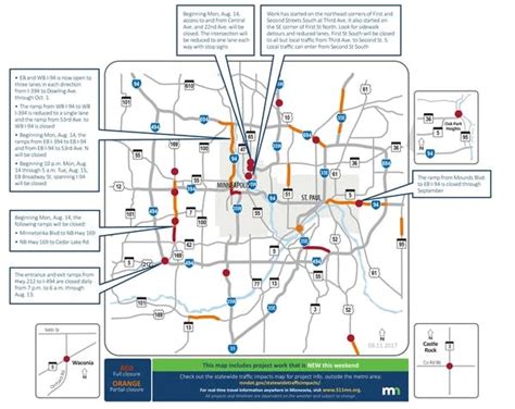 I 394 To I 94 East Ramp Closure Tops Twin Cities Weekend Road Woes