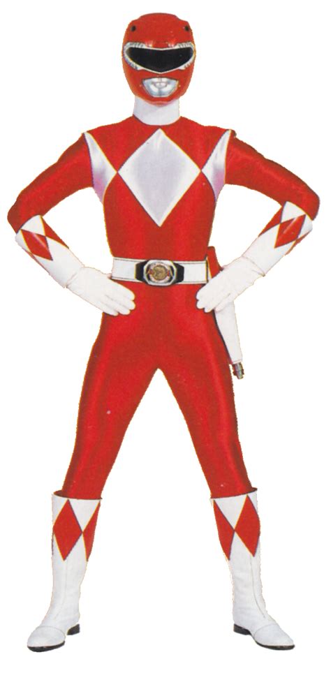 Series 16 Mighty Morphin Red Ranger Png By Metropolis Hero1125 On