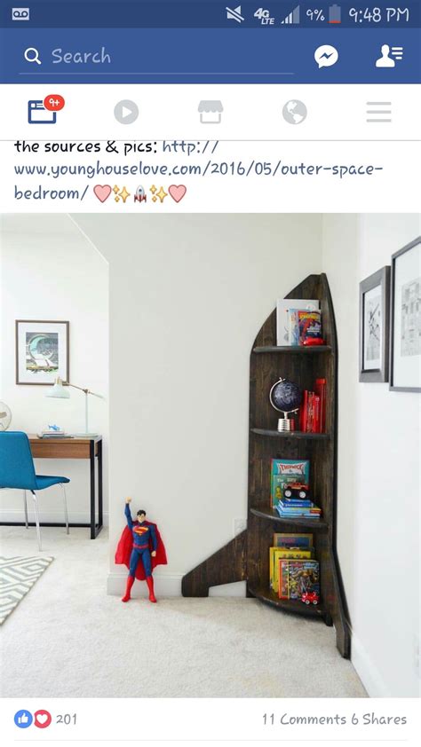 See more ideas about toddler bookcase, bookshelves kids, kid room decor. Rocket shelf/ corner bookcase Can use arched screen and ...