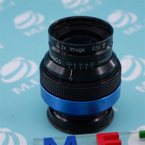 inspec x l [camera] linos camera lens 5 6 105 b 0 4 0 65 inspec x l ㈜엠이티 산업 자동화 장비 수리 판매 테스트 전문