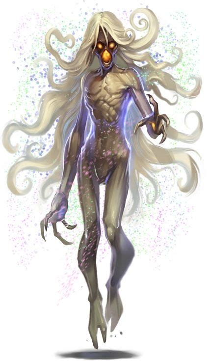 Albastor Russian Myth A Creature That Usually Takes The Form Of A Naked White Man With Flowing