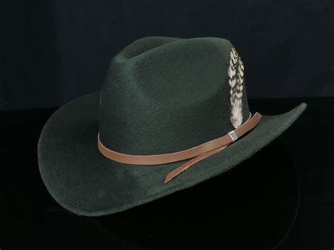 Custom Brown Leather Fedora Hat Bands For Women And Men Etsy