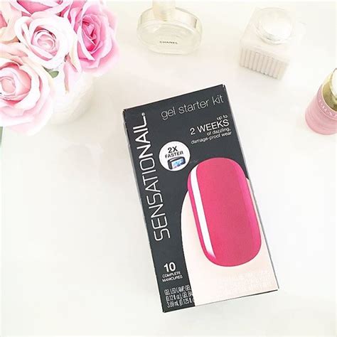 Gel Nails at home | Sensationail | Lipsticks and Lattes