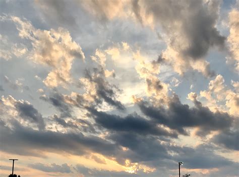 Ohio Clouds Sky Mood Sunset Aesthetic Photos Outdoor Heaven