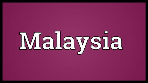Past simple and past participle of concur formal 2. Malaysia Meaning - YouTube