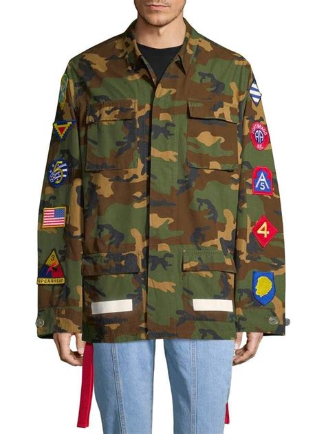 Use mixture to patch cracks and holes in concrete. Off-White Men's Camo-Print Patch Jacket #CAMO #OFFWHITE ...
