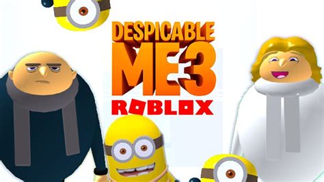 Roblox Escape The Minion Obby Despicableme3 Youtube