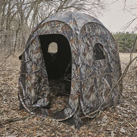 Guide Gear Deluxe 4 Panel Spring Steel Hunting Blind 655862 Ground