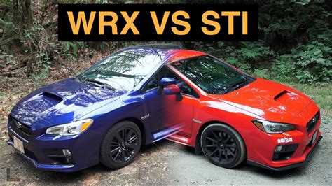 Subaru Wrx Vs Sti 3 Reasons Why The Wrx Is Better Youtube