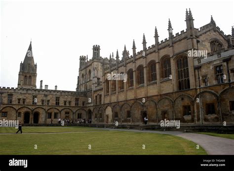 Christ Church Hall At Christ Church College In Oxford Britain Stock