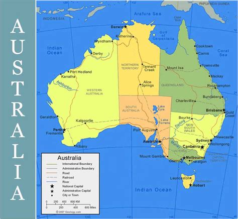 Wilayah Administratif Negara Australia
