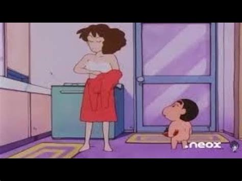 ShinChan Deleted Scenes In India Epi 22 Mitsi Without Dress In This