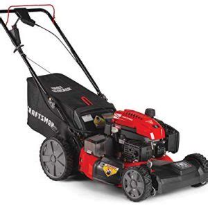 The check, don't change engine oil feature eliminates the need to change the engine's oil. Craftsman M275 159cc 21-Inch 3-in-1 High-Wheeled Self ...