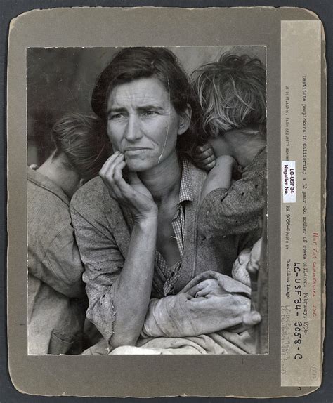 The Making Of An Iconic Photograph Dorothea Lange’s Migrant Mother