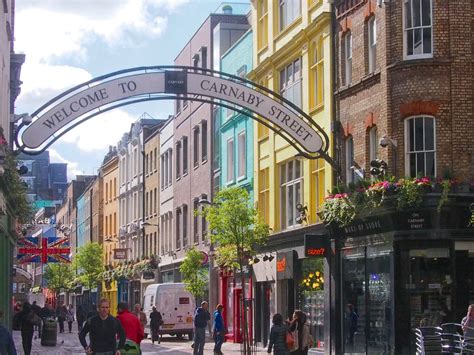 The street enjoys quite a large popularity among tourists, especially shoppers, who come to the area to find some great deals in the local shops. A History of London's Carnaby Street in One Minute
