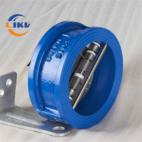 Double Disc Wafer Type Dual Plate Check Valve China Like Valve Tianjin