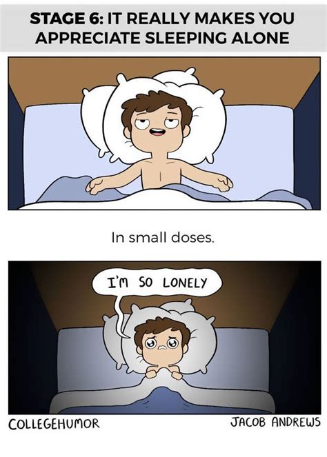 The 6 Stages Of Sharing A Bed With Your Significant Other Huffpost