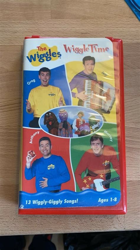 The Wiggles Wiggle Time Clamshell Kids Vhs Grelly Usa