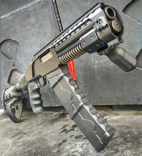 Mossberg 500 Chainsaw Cb Tactical Pistol Grip 12 Ga Pump Shotgun