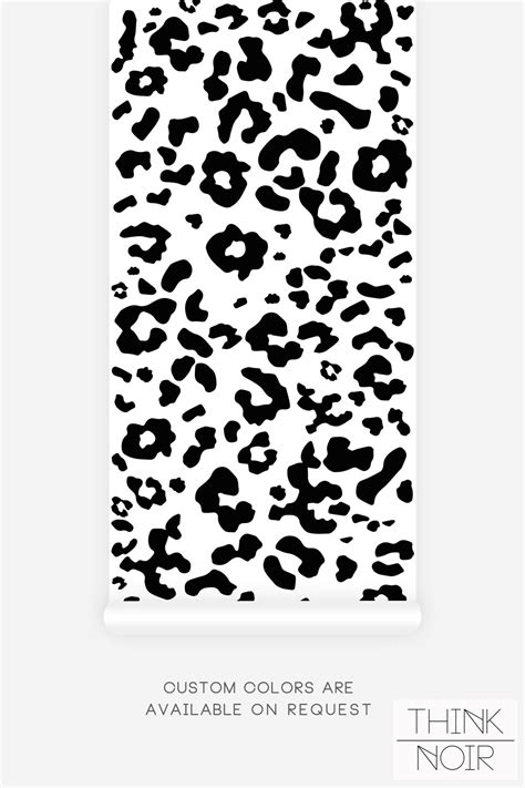 Bold Leopard Print Wallpaper For Walls Thinknoirwallpaper