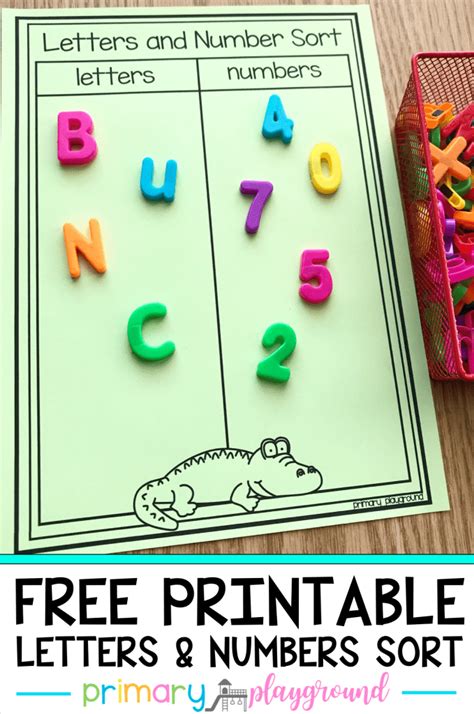 Printable Letters And Numbers Printable Blank World