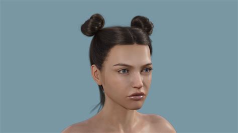 Realistic Female Character 11 Modelo 3d Turbosquid 1507458