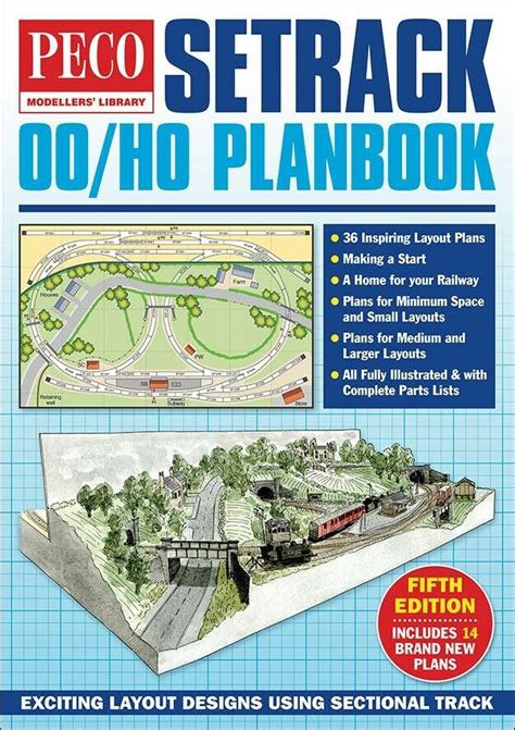 Peco Stp00 Track Plans 00h0 Gauge Peco Setrack Book Fifth Edition