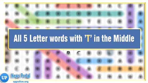 All 5 Letter Words With T In The Middle Wordle Guide