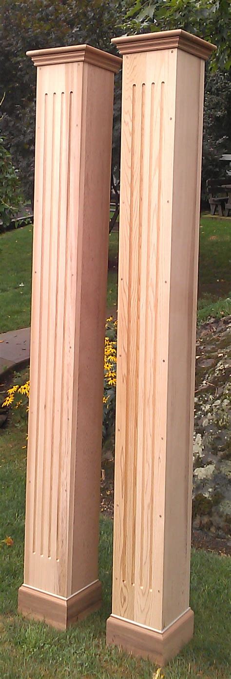 Custom Wooden Columns From New England Woodworks