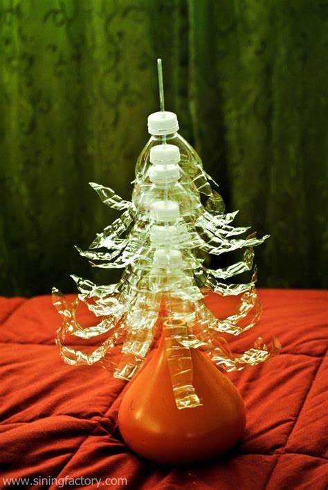 The best home decor using plastic bottles is to make a pen stand. How To Make A Recycled Christmas Decor: Plastic Bottle ...