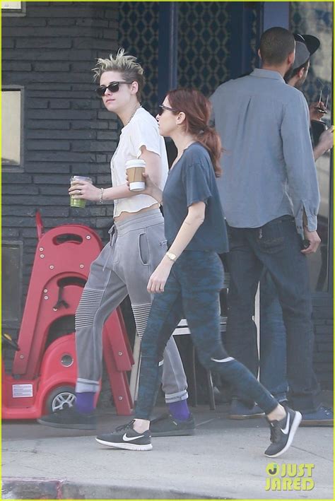 Kristen Stewart And Sara Dinkin Hold Hands For Saturday Morning Hike