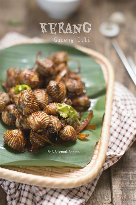 KERANG GORENG CILI ...tak pedas tapi manis isi kerang ...