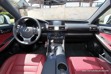 2014 Lexus Is250 F Sport Interior In Rioja Red Lexus Lexus Is250