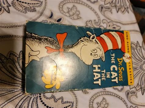 DR SEUSS THE Cat In The Hat VHS 1995 1971 Animated Sing Along