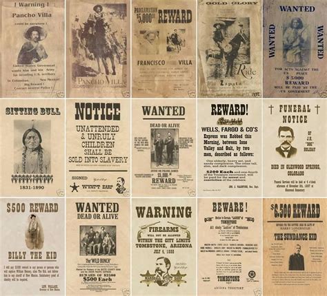 Old Wanted Posters And Wild West From W3 By Trivto On Deviantart