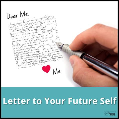 Teacher Tip For Self Reflection Letter To Your Future Self SmithTeaches To