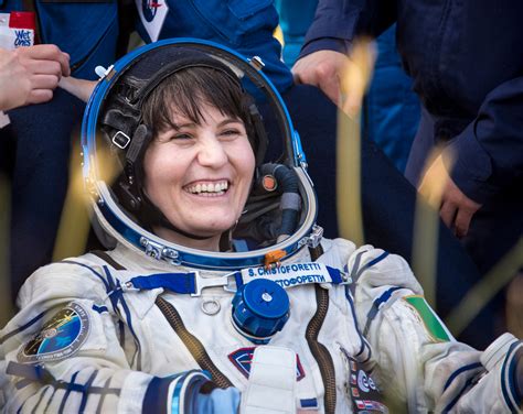 Expedition 43 Italian Astronaut Samantha Cristoforetti Nasa