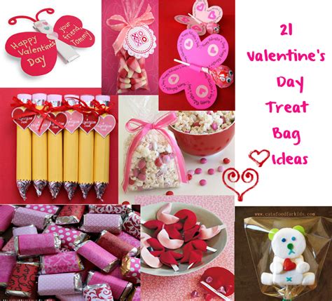 They're out there making diy valentine's day cards (complete with valentine's day mailboxes) for the class party, creating their own. Cute Food For Kids?: Valentine's Day Treat Bag Ideas
