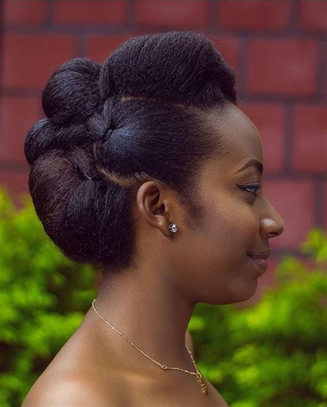 Everything looks different when it's done on natural hair, and, as you can see from our short hairstyles for black. Natural Hair Updos| Hair Updos For Natural Black Hair