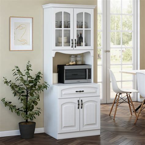 Buy Living Skog Pantry Kitchen Storage Cabinet White Mdf White Online